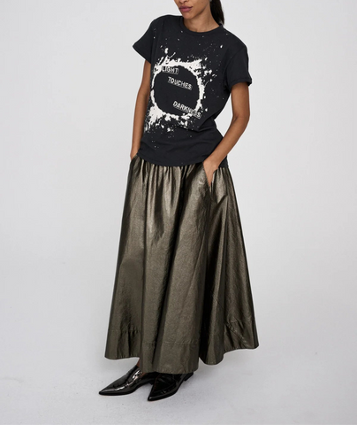 Ottavia Metallic Skirt