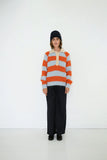 Frankie Orange Sky Striped Knit