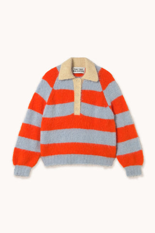Frankie Orange Sky Striped Knit
