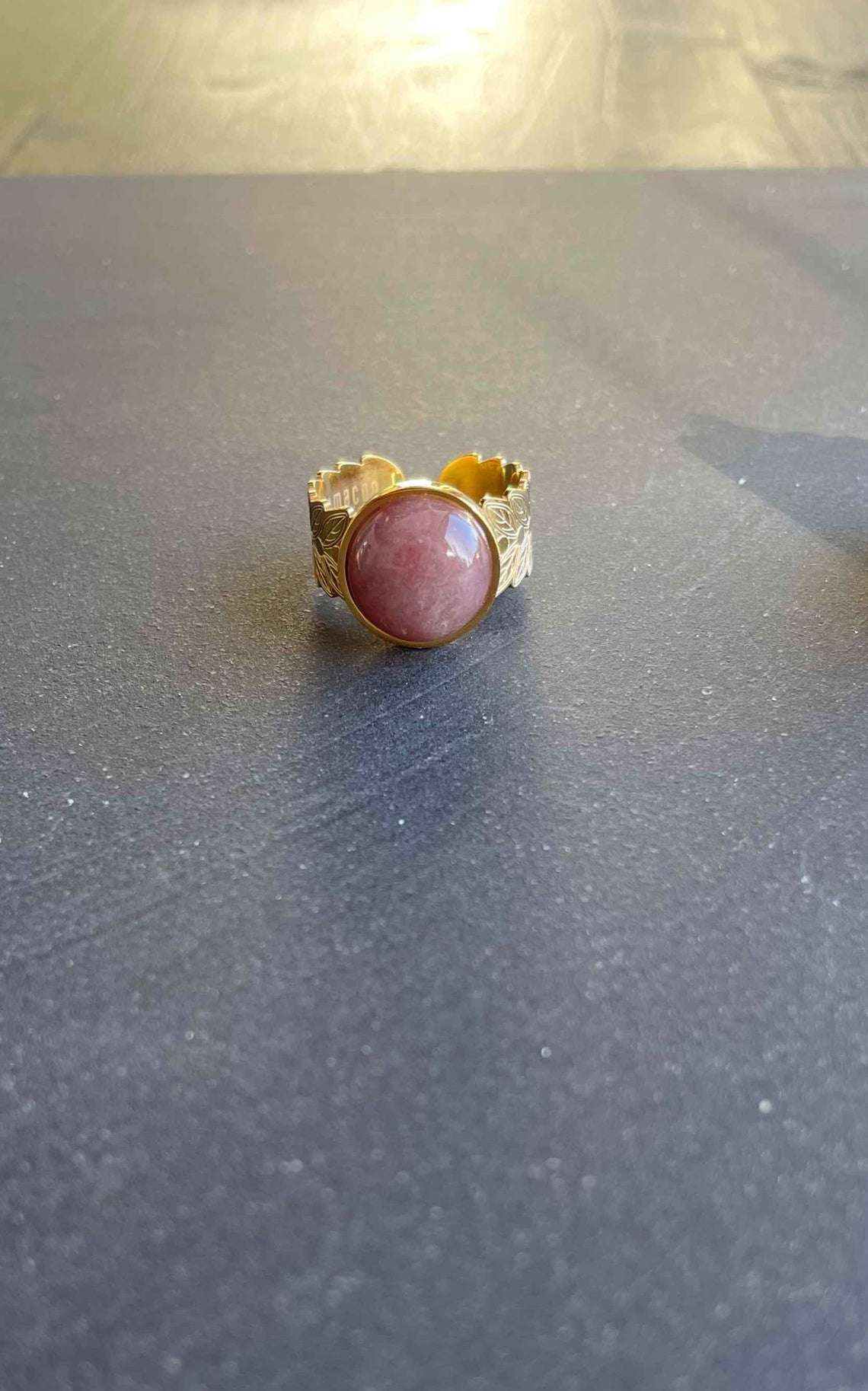 Pink Stone Rings