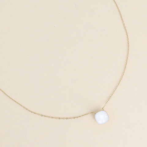 Bea Necklace Powder Grey