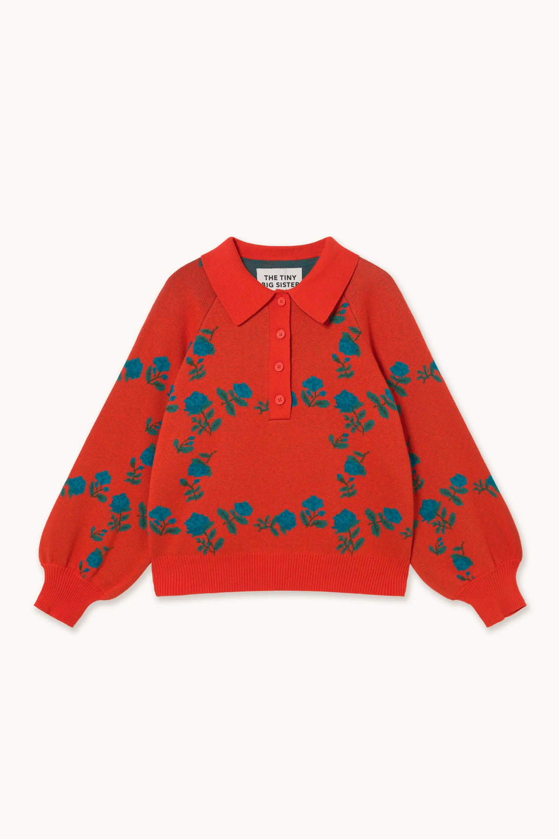 Roses Polo Top