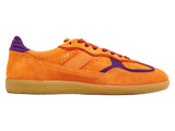 Rife Orange Suede Trainer