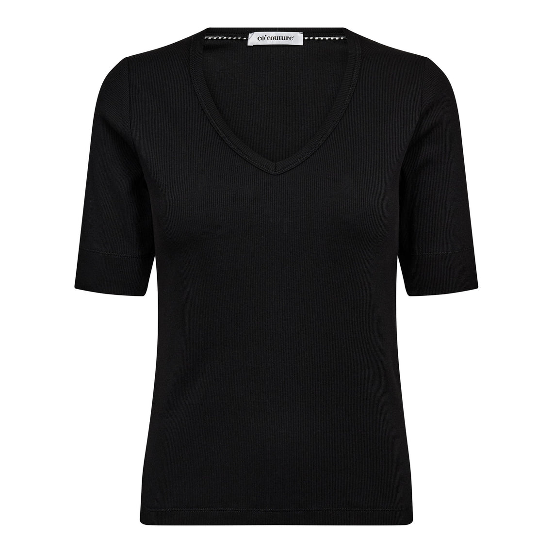 Black V Tee