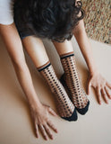 Vetrata Brown Socks