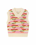 Mica Multicolor wool vest