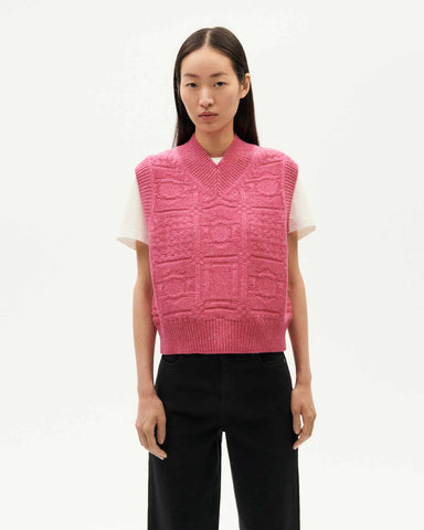 Mica Pink Wool Knit